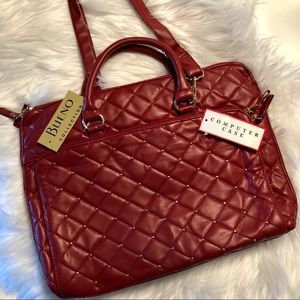 Bueno Collection Quilted Computer Case/ Laptop Bag
